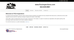 Desktop Screenshot of ficsinspections.com